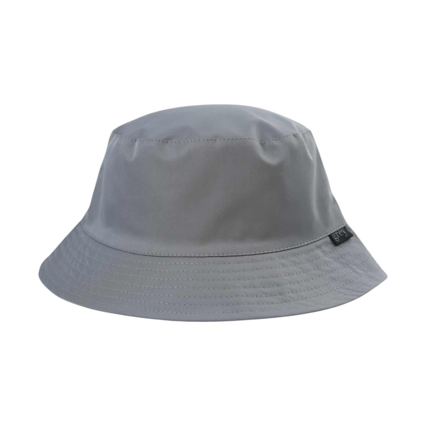 Grey By Ortenhill Avery Reversible Bucket Hat (Grey with Logo on Light Blue)