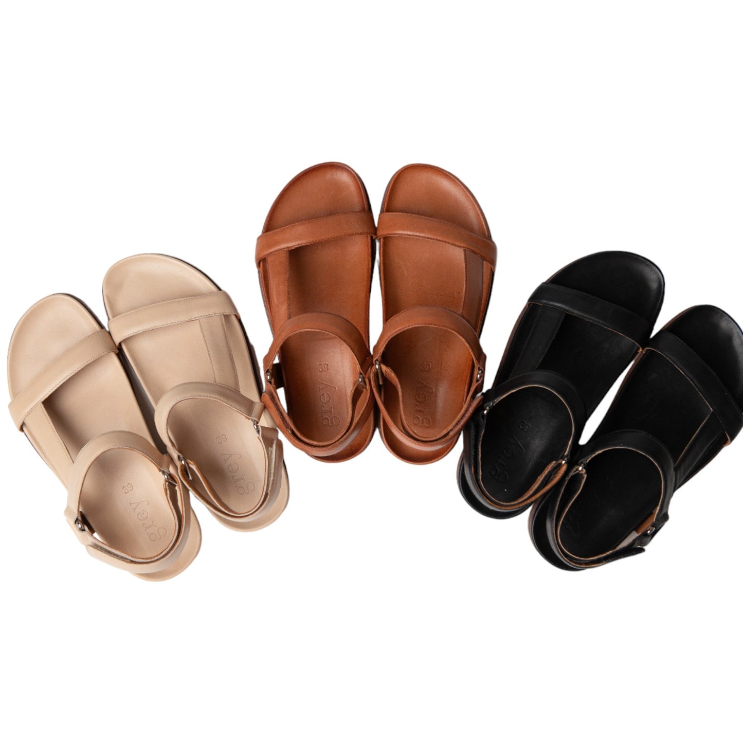 Gabriela / Gab (Outdoor Sandals in Black)