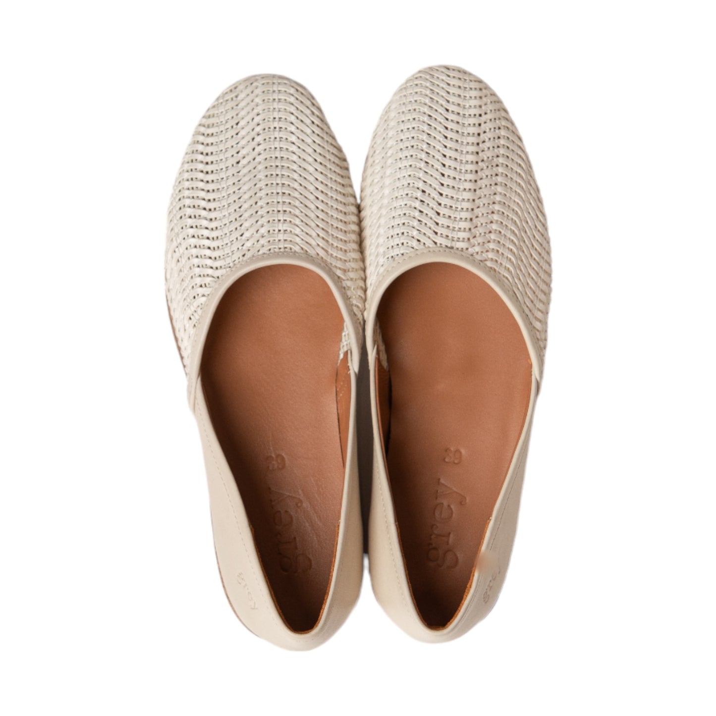 Yanagi Weave (Casual Flats) in Tapioca