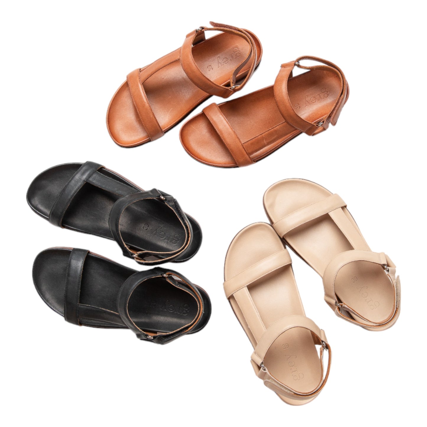 Gabriela / Gab (Outdoor Sandals in Black)