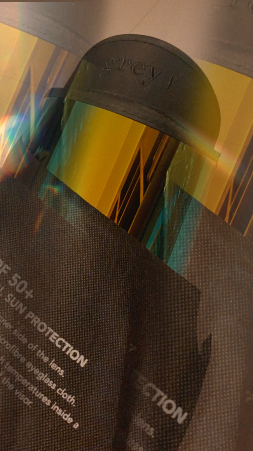 Grey+ Sun Visor Replacment Lens (Full Face)