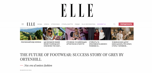 The Future of Footwear: The Story of Grey by Ortenhill