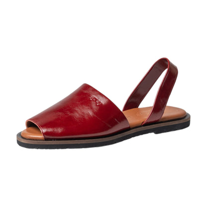 Madison Flats in Deep Red - Grey by Ortenhill