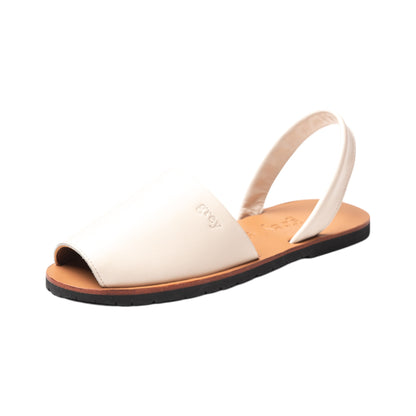 Classic Leather Sandals - Whitney / Wyanne (Ivory White)