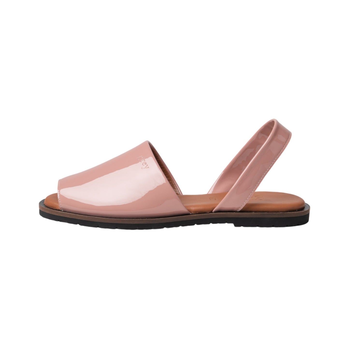 Madison Flats in Patent Mauvre Pink