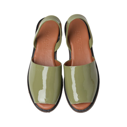 Madison Flats in Green Moss - Grey by Ortenhill