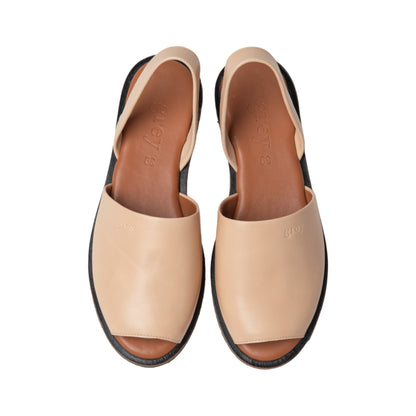 Grey By Ortenhill Madison Flats in Tan