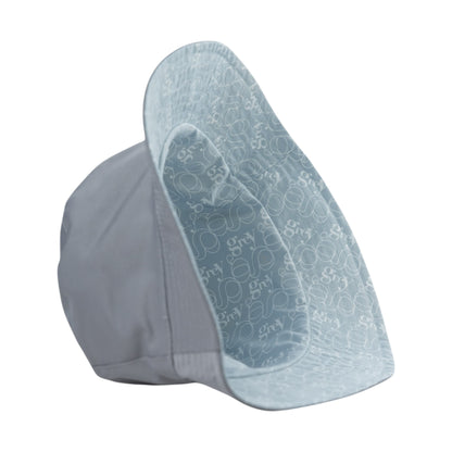 Grey By Ortenhill Avery Reversible Bucket Hat (Grey with Logo on Light Blue)