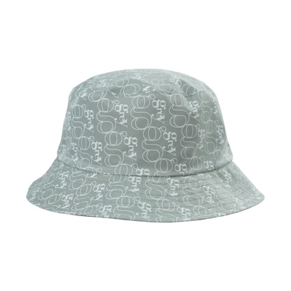 Grey By Ortenhill Avery Reversible Bucket Hat (Brown with Logo on Green)