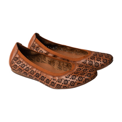 Kumiko Ballet Flat (Brandy) - Grey by Ortenhill