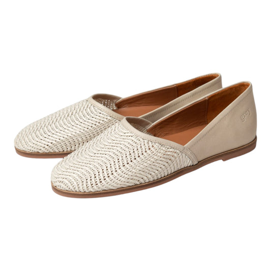 Yanagi Weave (Casual Flats) in Tapioca