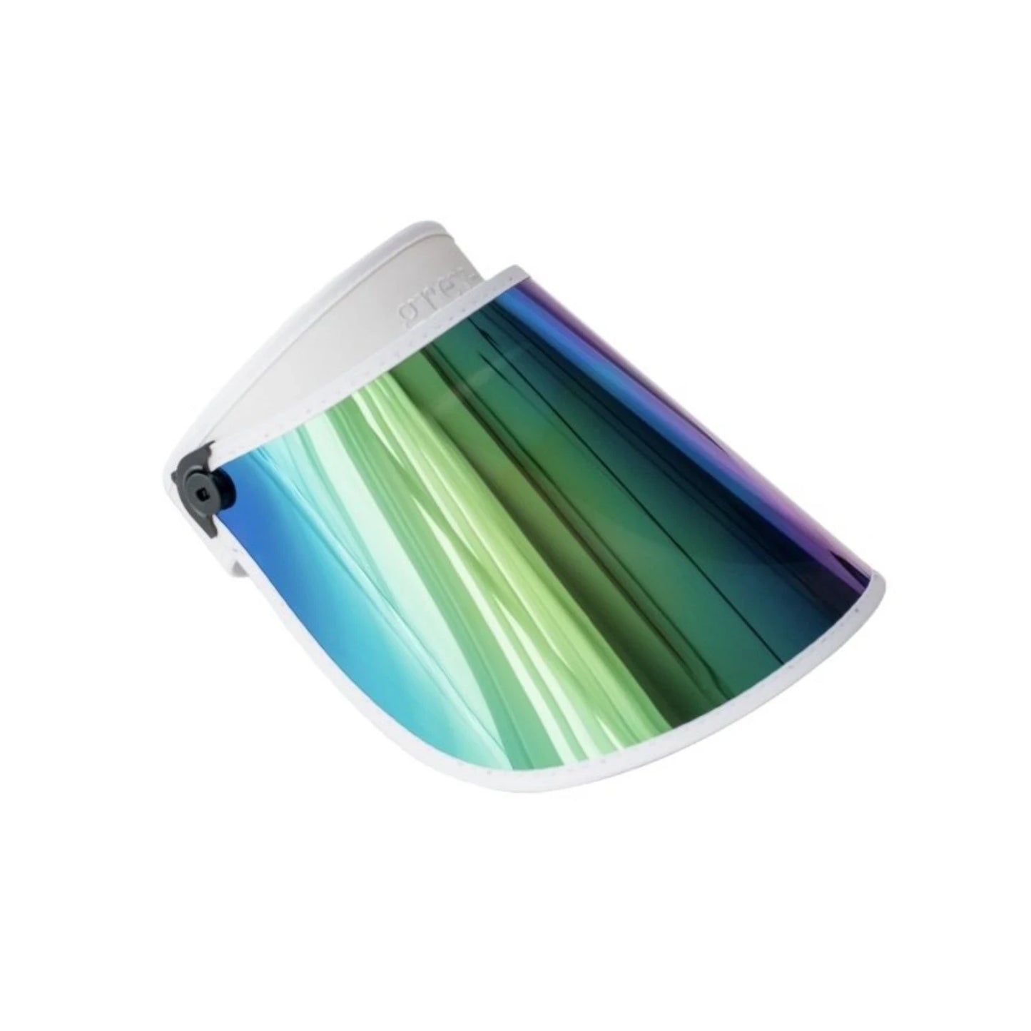 Grey+ UV Protect Sun Visor White (Full Ultra Green)