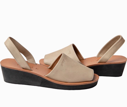 Sara (Sage) Wedge - Grey by Ortenhill