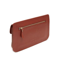 Moyet Flap Clutch (Brown) - greyortenhill
