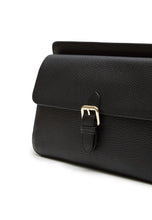 Thea Shoulder Flap Bag (Black) - greyortenhill