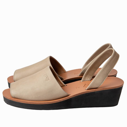 Sara (Sage) Wedge - Grey by Ortenhill