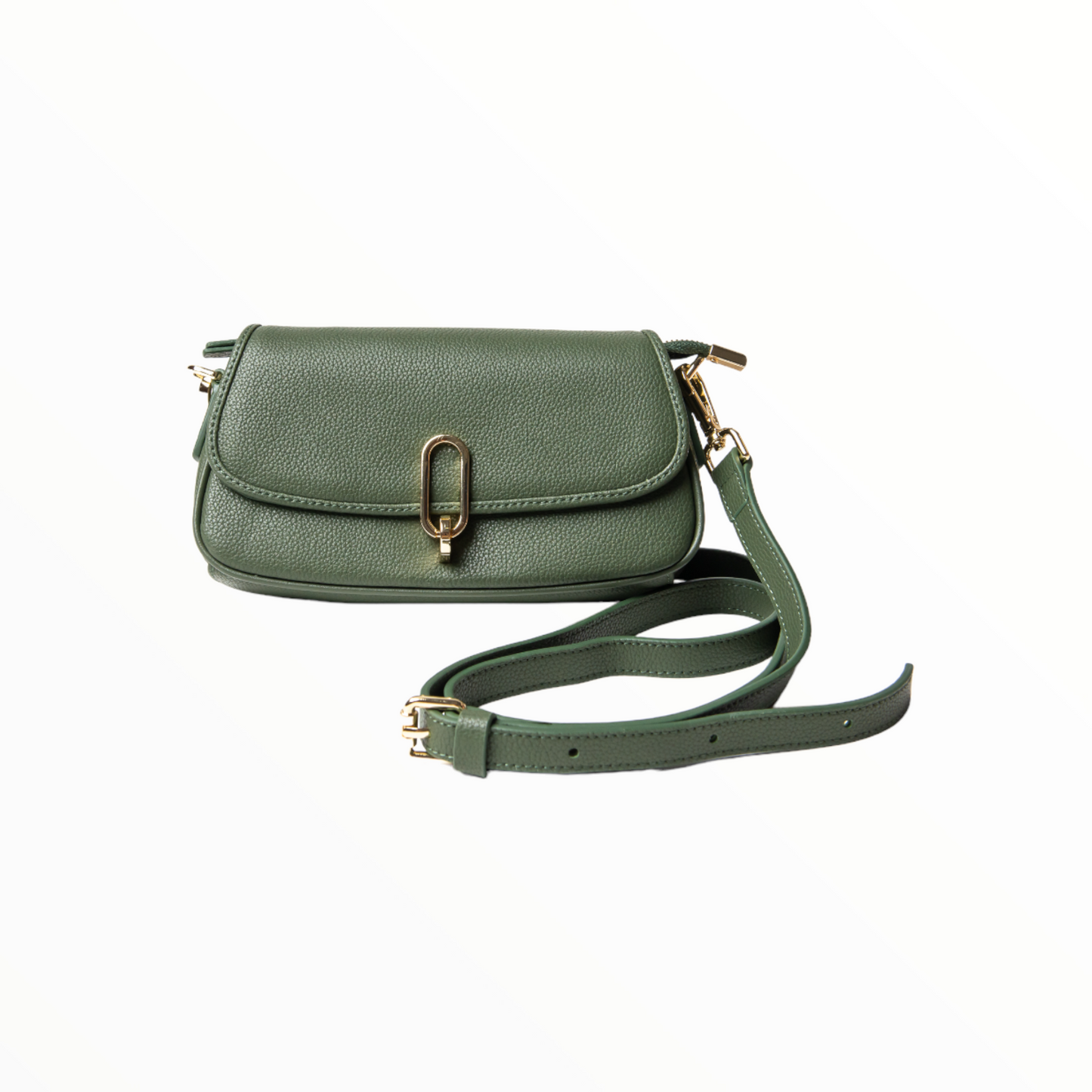 Grey By Ortenhill Eva Front Flap Mini Bag - Loden Green