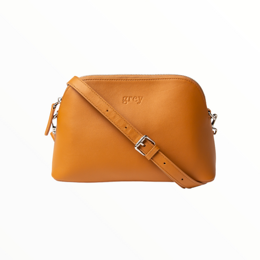 Grey By Ortenhill Mayden Crossbody Classic - Camel