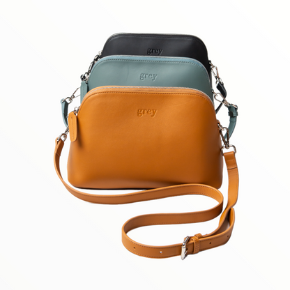 Mayden Crossbody Classic - Beryl Green - Grey by Ortenhill