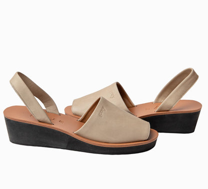 Sara (Sage) Wedge - Grey by Ortenhill