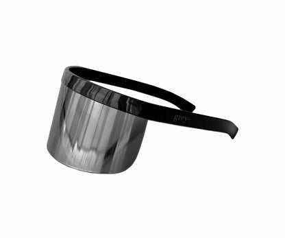 Grey+ Sun Visor Shades (Orion Silver) Black - Grey by Ortenhill