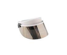 Grey+ Visor White (Half Silver)