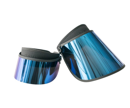 Grey+ UV Protect Sun Visor (Half Hola Blue) - Grey by Ortenhill